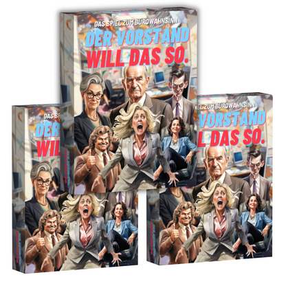 Der Vorstand will das so. Triple-Pack.